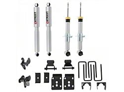 Belltech Lowering Kit with Street Performance Struts and Shocks; 1 to 3.50-Inch Front / 4.50-Inch Rear (21-24 2WD F-150)