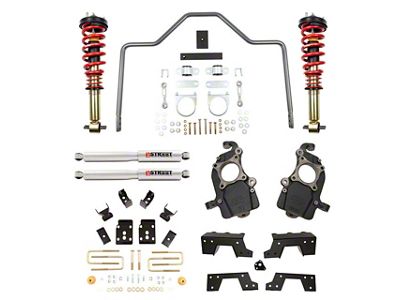 Belltech Performance Handling Lowering Kit; 1 to 5-Inch Front / 6-Inch Rear (15-20 2WD F-150)