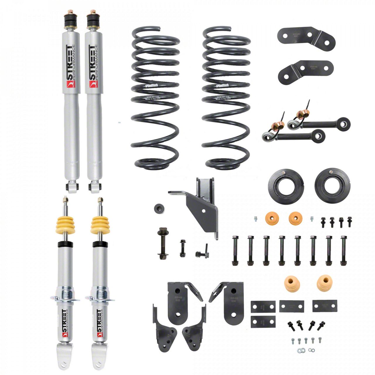 Belltech Ram Lowering Kit With Street Performance Struts And