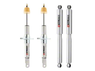 Belltech Street Performance Front Struts and Rear Shocks for 1 to 3-Inch Front / 2 to 4-Inch Rear Drop (09-18 4WD RAM 1500 w/o Air Ride)