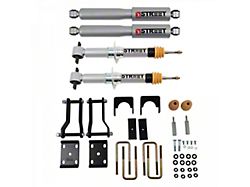 Belltech Lowering Kit with Street Performance Shocks; 3-Inch Front / 6-Inch Rear (19-23 4WD Ranger)