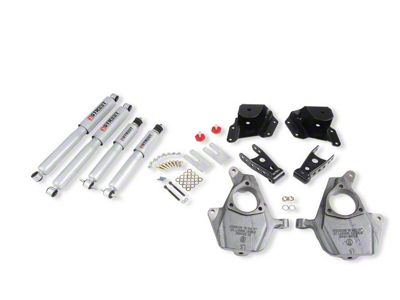 Belltech Lowering Kit with Street Performance Shocks; 2-Inch Front / 3-Inch Rear (99-06 Sierra 1500 Regular Cab)