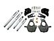 Belltech Lowering Kit with Street Performance Shocks; 2-Inch Front / 4-Inch Rear (99-00 2WD Silverado 1500 Regular Cab)