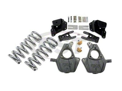 Belltech Lowering Kit; 3-Inch Front / 4-Inch Rear (99-06 2WD Silverado 1500 Regular Cab)