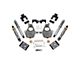 Belltech Lowering Kit with Street Performance Shocks; 3 to 4-Inch Front / 5 to 6-Inch Rear (16-18 2WD Silverado 1500)