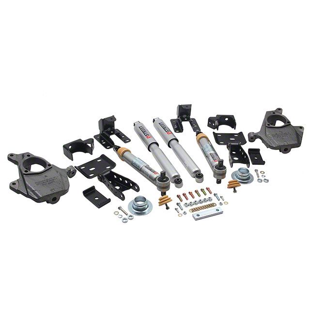 Belltech Silverado 1500 Lowering Kit With Street Performance Shocks 2 Inch Front 4 Inch Rear 4195