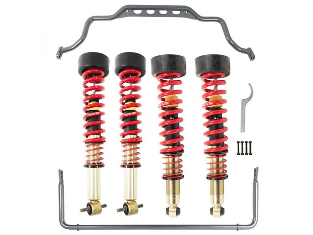 Belltech Height Adjustable Leveling Coil-Over Kit and Anti-Sway Bars for 0 to 2.50-Inch Front Lift and 0 to 2-Inch Rear Lift (21-24 Tahoe w/o ARC or MagneRide)