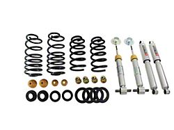 Belltech Lowering Kit with Street Performance Shocks; 1 or 2-Inch Front / 3 to 4-Inch Rear (15-20 2WD Tahoe w/o MagneRide)