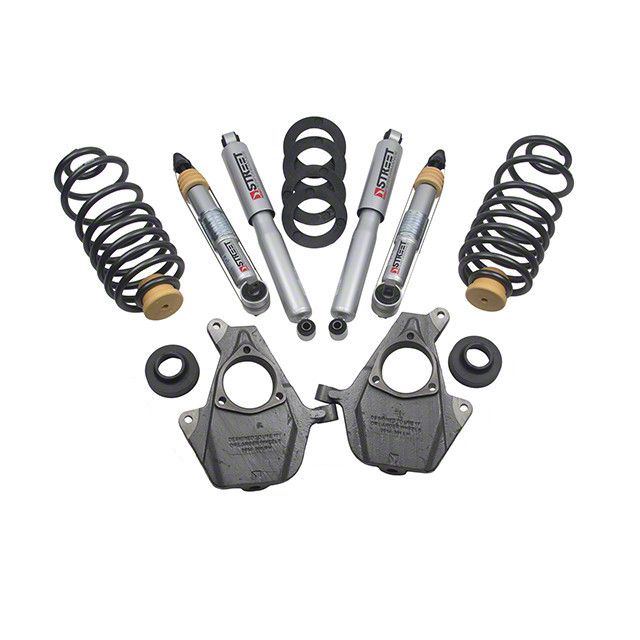 Belltech Tahoe Lowering Kit with Street Performance Shocks; 2 to 4Inch