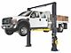 BendPak Clearfloor Two-Post High Rise Lift with Triple-Telescoping Arms; 12,000 lb. Capacity