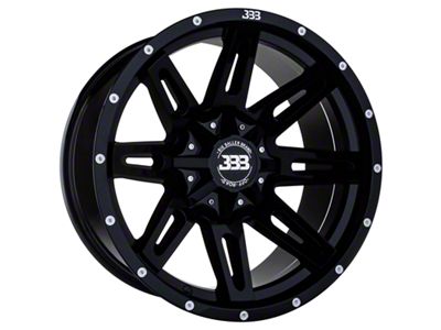 Big Baller Brand LB4 Gloss Black 6-Lug Wheel; 18x10; -25mm Offset (04-08 F-150)