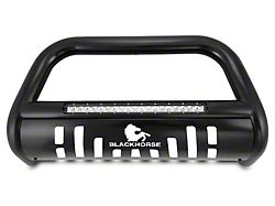 3-Inch Beacon LED Bull Bar; Black (07-18 Sierra 1500)