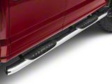 5-Inch Extreme Side Step Bars; Stainless Steel (15-24 F-150 SuperCab, SuperCrew)