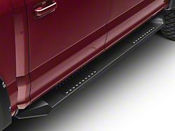 Armour Running Boards; Black (15-24 F-150 SuperCrew)