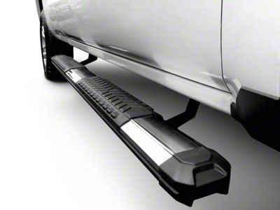 Cutlass Running Boards; Black (04-08 F-150 SuperCrew)