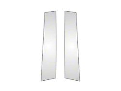 Door Pillar Post Trim Set; Chrome ABS 2 Pieces (04-08 F-150)