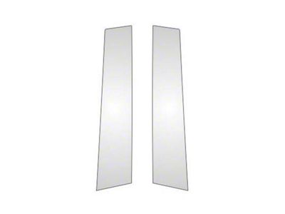 Door Pillar Post Trim Set; Chrome ABS 2 Pieces (04-08 F-150)