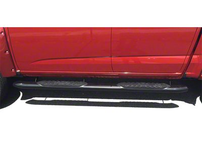 5-Inch Extreme Side Step Bars; Black (17-24 F-350 Super Duty SuperCab)