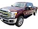 Armour Running Boards; Black (11-16 F-350 Super Duty SuperCrew)