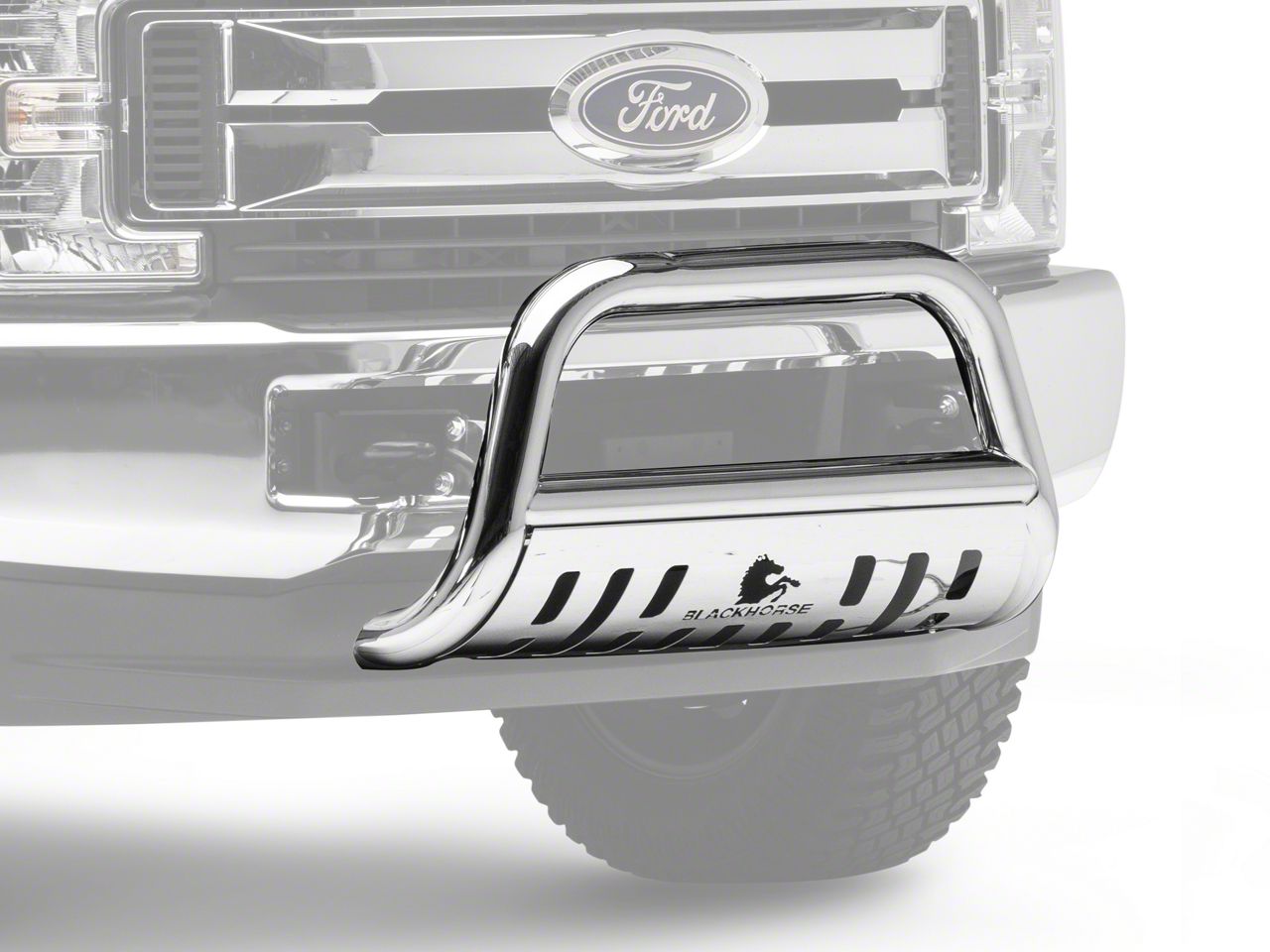 F-350 Super Duty Bull Bar; Stainless Steel (17-22 F-350 Super Duty ...