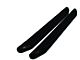 Running Board; Black; 5-Inch Step Pad (11-16 F-350 Super Duty SuperCrew)