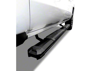 Cutlass Running Boards; Black (11-16 F-350 Super Duty SuperCrew)