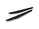 Premium Running Boards; Black (17-24 F-350 Super Duty SuperCab)