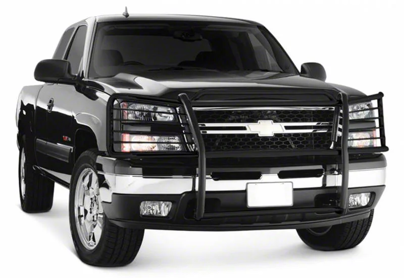 Silverado 1500 Grille Guard; Black (03-04 Silverado 1500) - Free Shipping