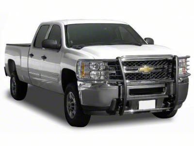 Silverado 1500 Grille Guard; Stainless Steel (07-13 Silverado 1500 ...