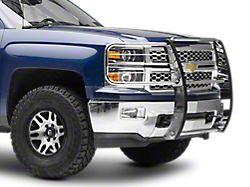 Grille Guard; Stainless Steel (14-17 Silverado 1500)