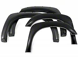 Pocket Style Fender Flares; Matte Black (15-17 F-150 SuperCrew, Excluding Raptor)