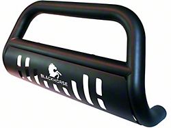 Bull Bar with Black Skid Plate; Black (19-24 RAM 1500, Excluding Rebel & TRX)