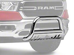 Bull Bar with Skid Plate; Stainless Steel (19-24 RAM 1500, Excluding Rebel & TRX)