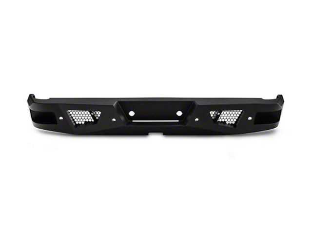 Armour Super Heavy Duty Rear Bumper; Matte Black (10-24 RAM 2500)