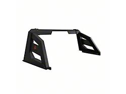 Armour Roll Bar with 40-Inch LED Bar Bar; Matte Black (07-25 Sierra 2500 HD)