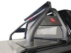 Classic Roll Bar with 50-Inch LED Light Bar; Black (07-25 Sierra 2500 HD)