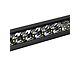 Rugged Grille Guard; Black Steel Modular; With 20-Inch Single Row LED Light Bar (15-19 Sierra 2500 HD)