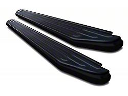 Peerless Running Boards; Black (20-25 Sierra 2500 HD Crew Cab)