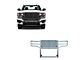 Rugged Grille Guard; Black Steel Modular; Solid Frame-Mounted Bolt-On and No Drill Installation (15-19 Sierra 3500 HD)