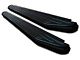 Premium Running Boards; Black (07-19 Sierra 3500 HD Extended/Double Cab)