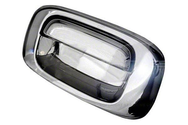 Silverado 1500 Tailgate Handle Cover; Chrome (19-23 Silverado 1500 ...