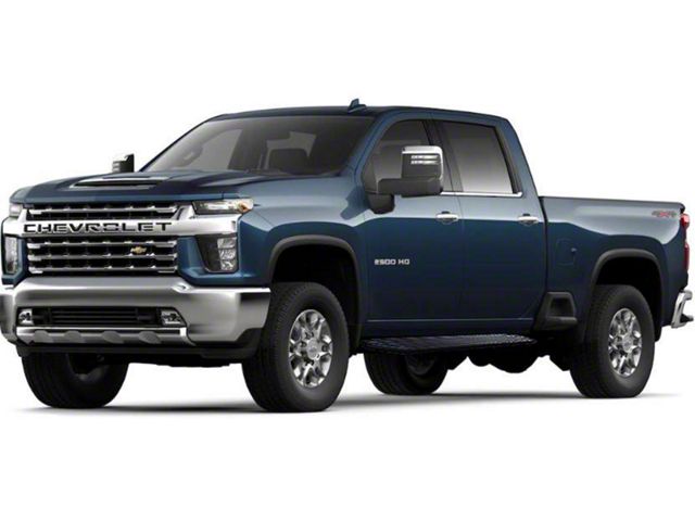 Peerless Running Boards; Black (20-24 Silverado 2500 HD Crew Cab)