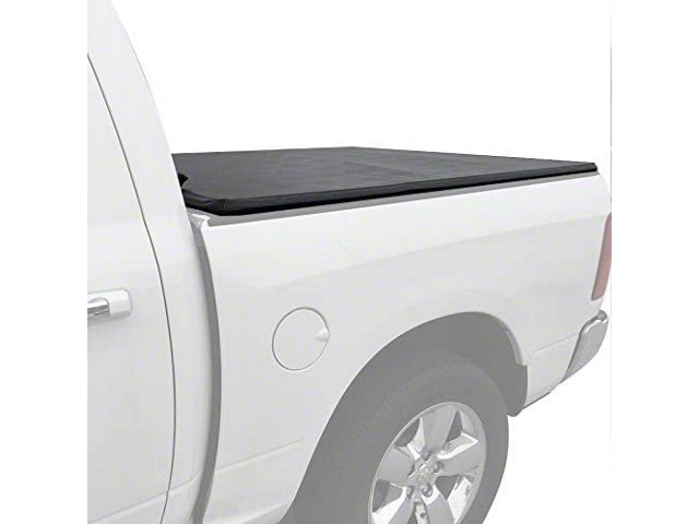 Tonneau Cover; Black Vinyl;1-Piecel; 6.60-Foot Bed Tri-Fold; Without Rambox (08-19 Silverado 2500 HD w/ 6.50-Foot Standard Box)