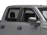 Rain Guards; Smoke (15-24 F-150 SuperCab, SuperCrew)