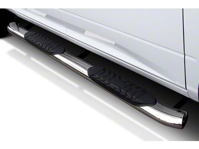 5-Inch Extreme Side Step Bars; Stainless Steel (17-24 F-250 Super Duty SuperCrew)