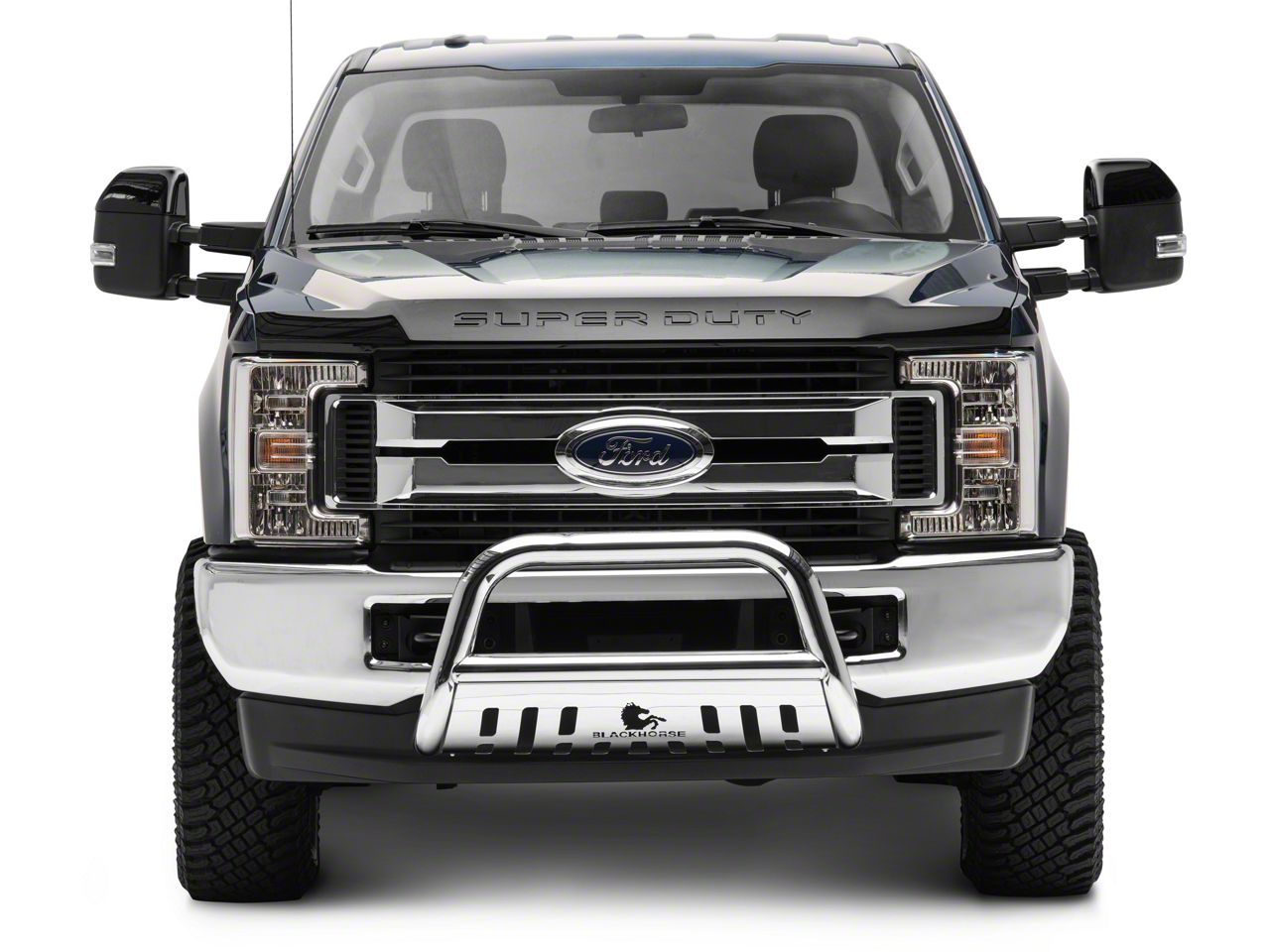 F-250 Super Duty Bull Bar; Stainless Steel (17-22 F-250 Super Duty ...