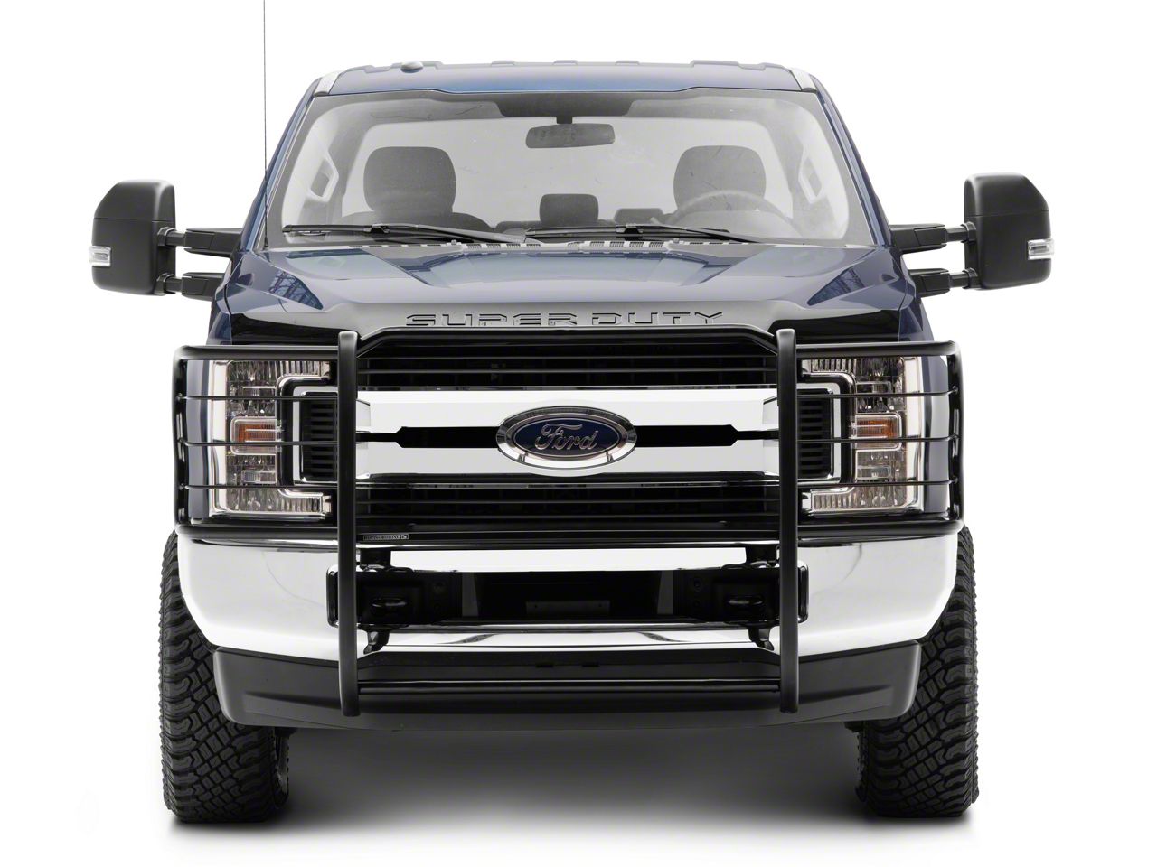 F250 Super Duty Grille Guard; Black (1722 F250 Super Duty) Free