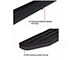 Running Boards; Black; 5-Inch Step (11-16 F-250 Super Duty SuperCab)