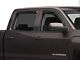 In-Channel Rain Guards; Front and Rear; Smoke (14-18 Silverado 1500 Crew Cab)