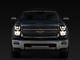 LED Halo Projector Headlights; Black (14-15 Silverado 1500)